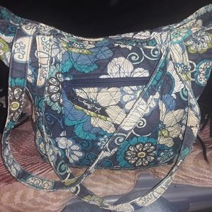 Vera Bradley Mod Floral Blue Tote